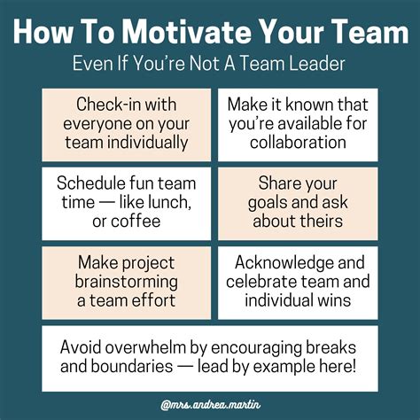 How To Motivate Your Team as a Leader .